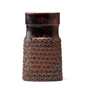 213. A Stig Lindberg stoneware vase, Gustavsberg studio 1972.