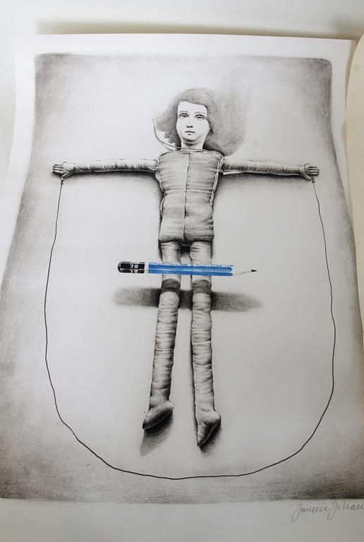 PARTI GRAFIK, 3 delar. Lennart Aschenbrenner, Karlmark och Janeric Johansson.