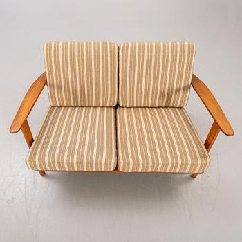 Hans J Wegner, soffa, "GE233/2",  Danmark, 1950-60-tal.