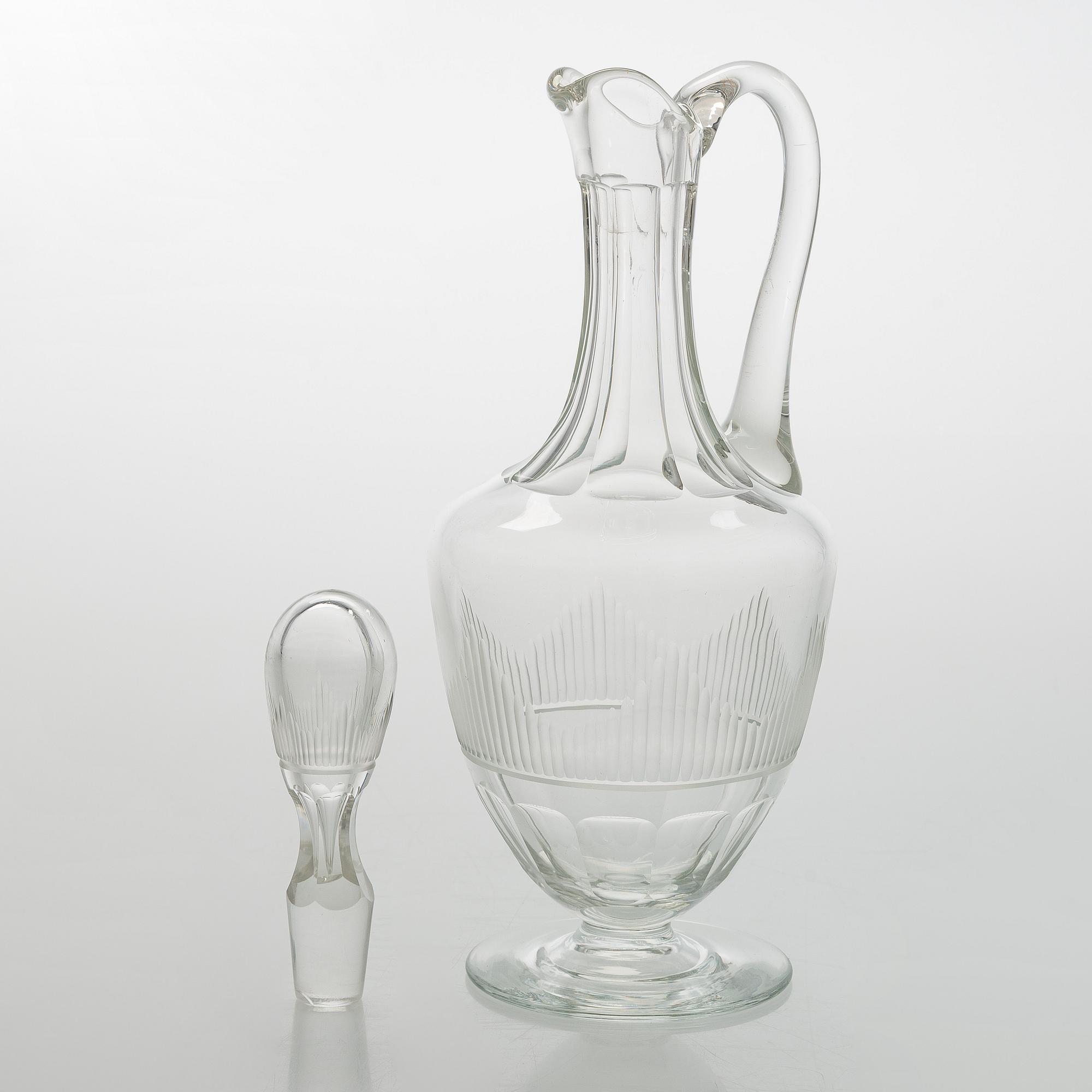 Erkki Vesanto, glasservis, "Marjatta", 98 delar, Iittala 1947-1969.