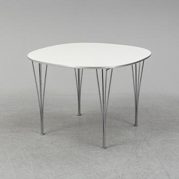 BRUNO MATHSSON & PIET HEIN, bord "Supercirkel", Fritz Hansen, daterat 2003.