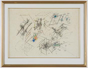 Roberto Matta, Composition.