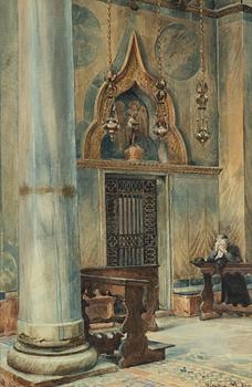 Ellen Jolin, Venetian Church Interior.