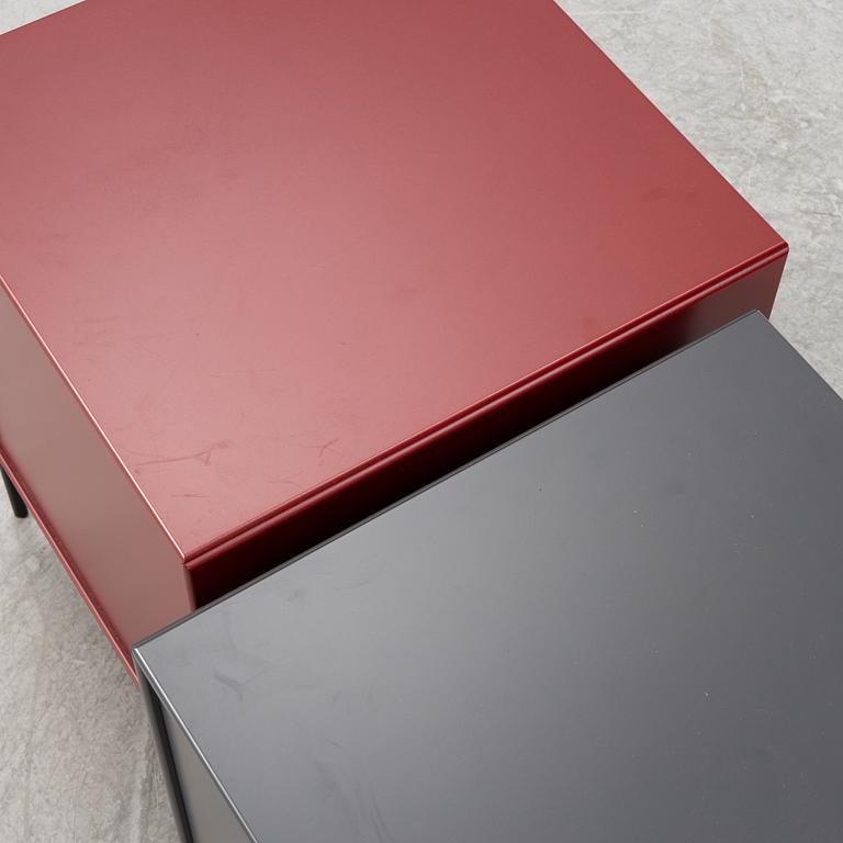 Peter J Lassen, bedside tables, 1 + 1, "Dream", Montana, Denmark, contemporary.