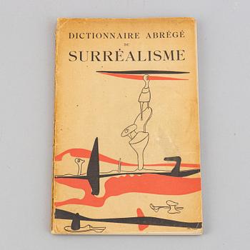 BOOK, "Dictionnaire Abrégé du Surréalisme", 1938.