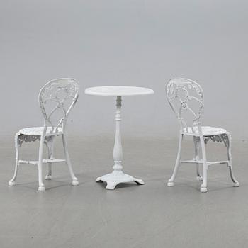 Trädgårdsgrupp, tre delar, J & C G Bolinder, Stockholm.