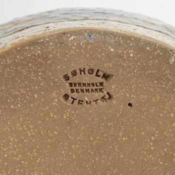 A large stoneware vas, Søholm, Denmark.