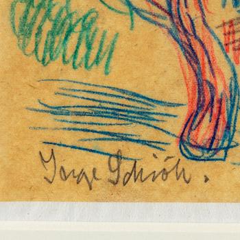 Inge Schiöler, Vindpinat träd.