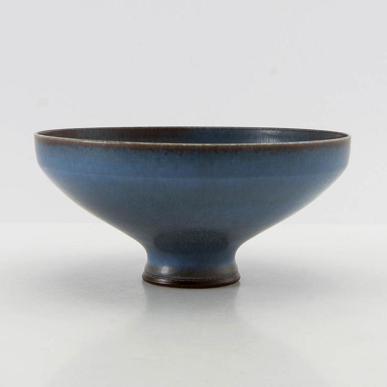 Berndt Friberg, skål, stengods, Gustavsbergs studio, 1964.