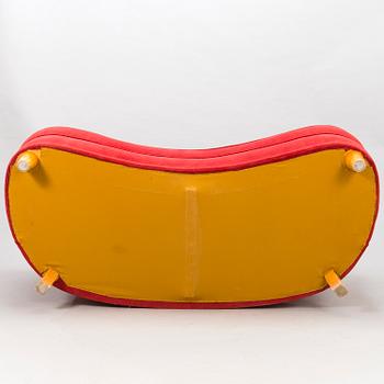 A mid-20th century sofa.