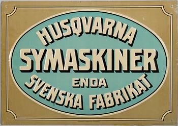 PLÅTSKYLT, 1900-talets första hälft.