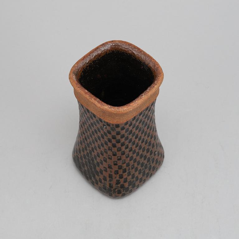 Stig Lindberg, a stoneware vase, Gustavsberg Studio, signed.
