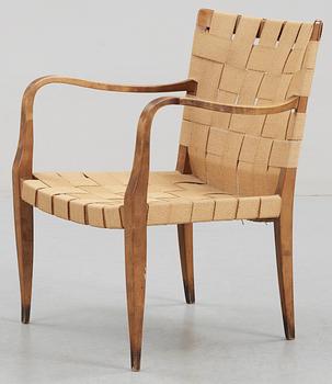 A Bruno Mathsson easy chair, Firma Karl Mathsson ca 1931.