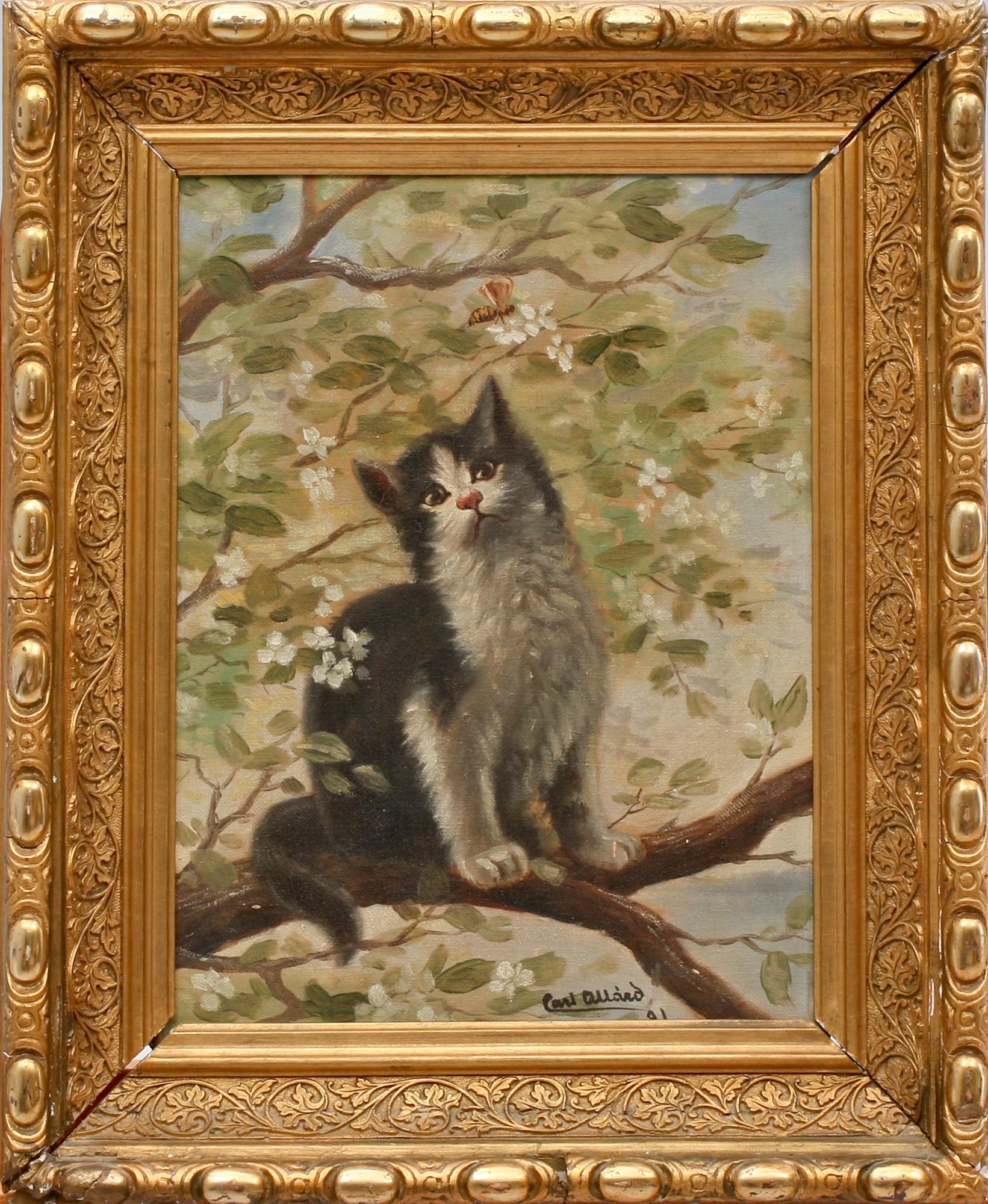 CARL ALLÁRD, olja på duk, sign o dat 91(1891).