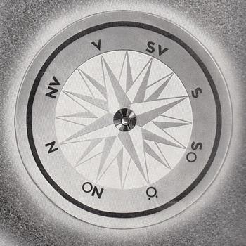 Simon Gate, a ceiling lamp model GD 652, Orrefors, 1930s.
