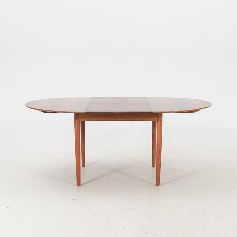 Grete Jalk,  a jacaranda dining table Denmark 1960/70s.