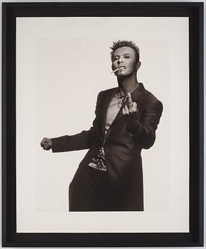 Albert Watson, 'David Bowie, The Finger, New York City, 1996'.