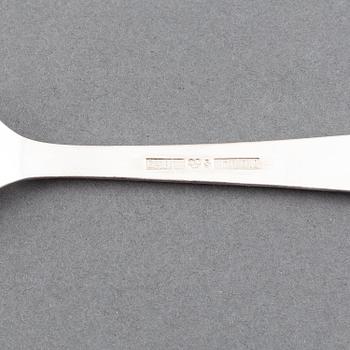 Jacob Ängman, silver cutlery, 32 pcs, Rosenholm, GAB.