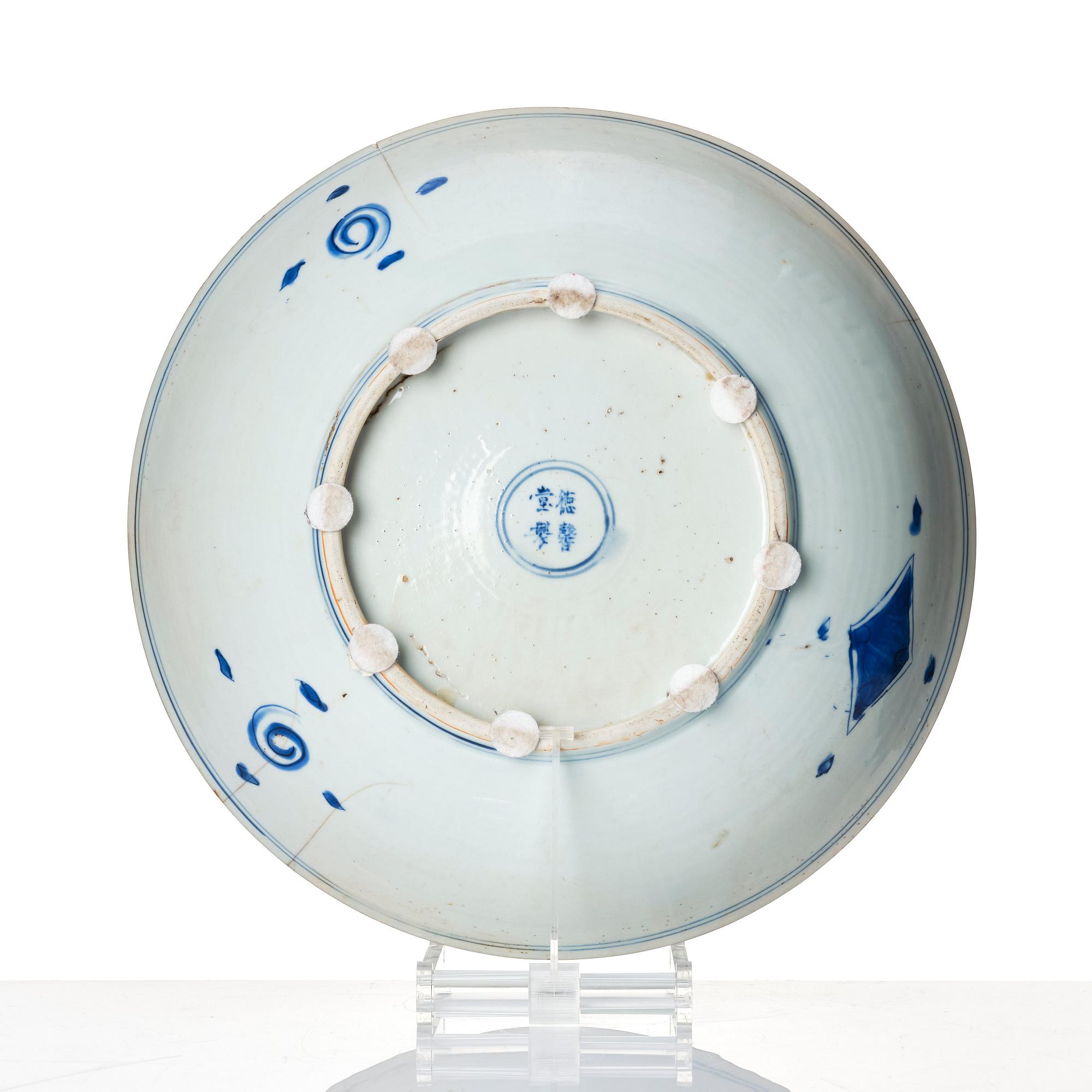 Fat, porslin. Transition, 1600-tal.