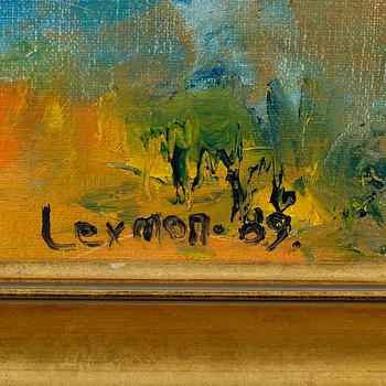 ÅKE LEXMON, olja på duk, signerad och daterad -89.