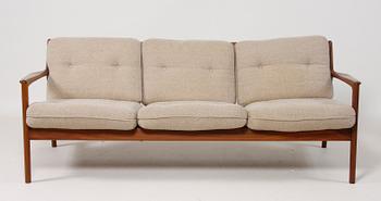 SOFFA samt FÅTÖLJ, 1960/1970-tal, Dux.