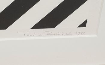 TORSTEN RIDELL, serigrafier, 2 st, signerade, daterade 1983 samt numrerade 28/33 och 24/33..