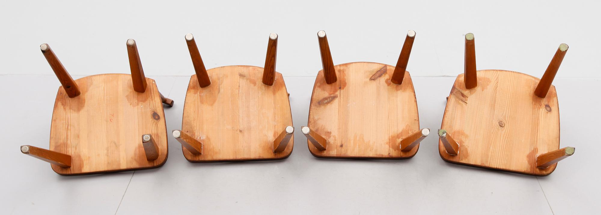 STOLAR, 4 st, "Utö", Axel Einar Hjort, NK, 1930-tal.