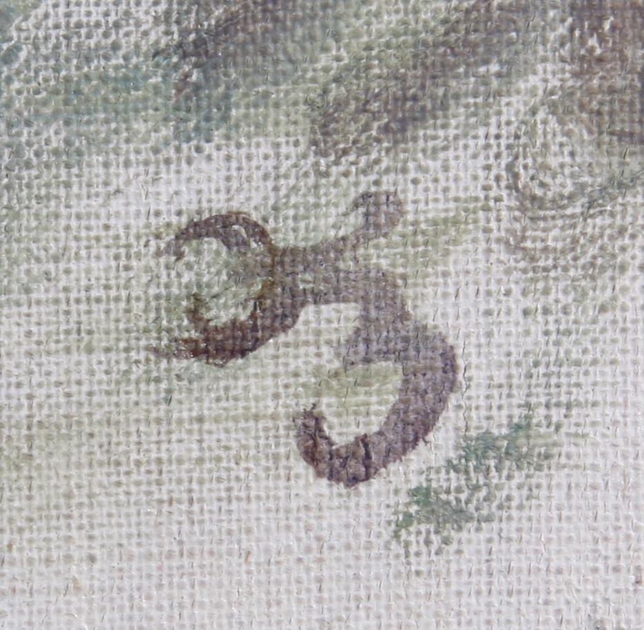 HUGO ZUHR, olja på duk. Monogramsign.