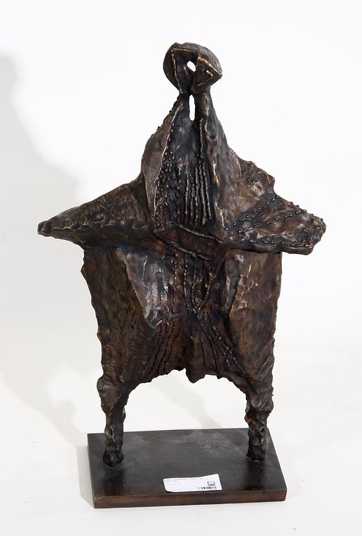 OKÄND KONSTNÄR, skulptur, brons, dat. 1962-1965.
