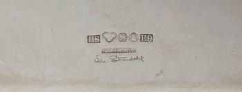 SKRIN, sterlingsilver, Åke Strömdahl för Hugo Strömdahl, Stockholm, 1955. Vikt ca 300g.