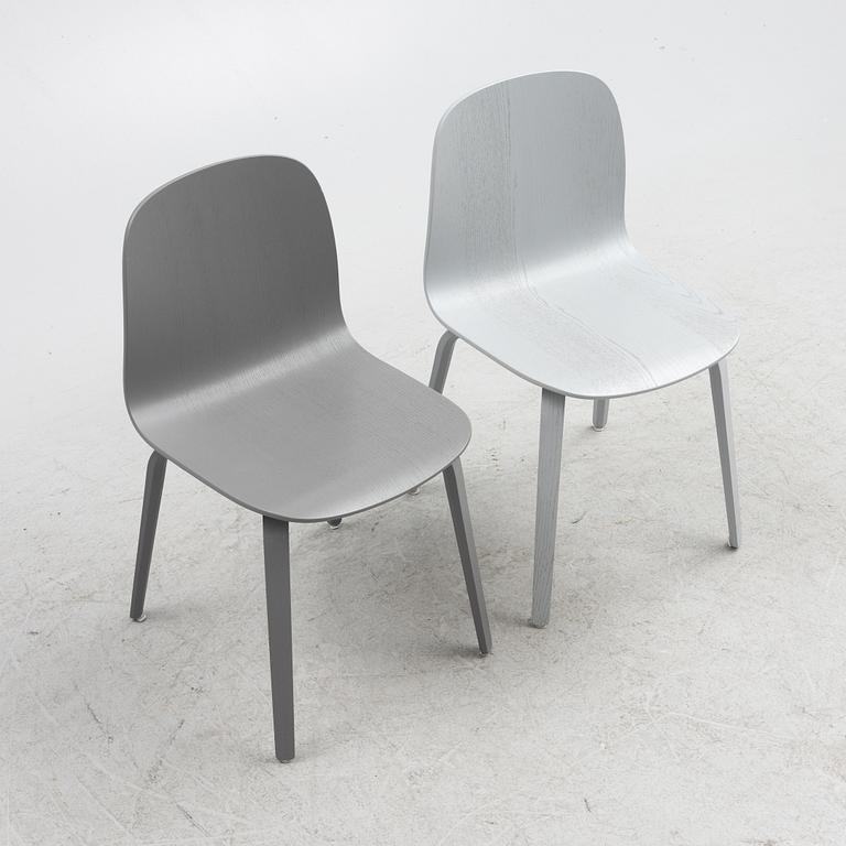 Mika Tolvanen, chairs, 6 pcs, "Visu", Muuto, Denmark.