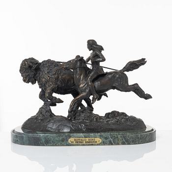 Frederic Sackrider Remington, efter. "Buffalo Hunt".