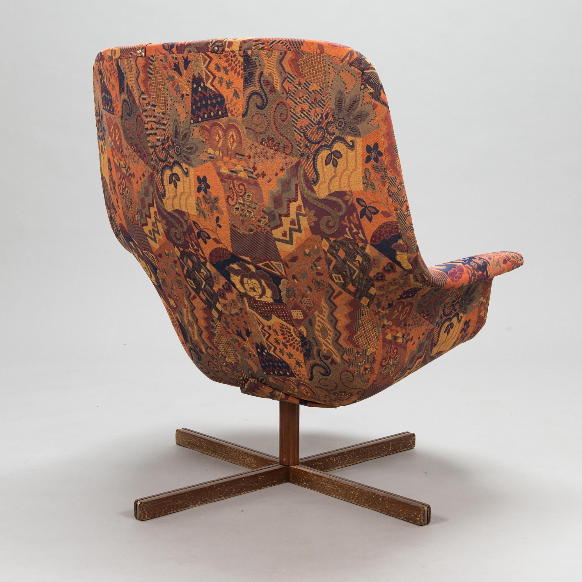Carl Gustaf Hiort af Ornäs, A 1960s 'Caravelle' armchair for Puunveisto Oy - Wood work Ltd.