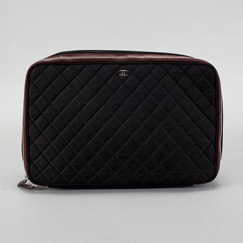 CHANEL, a fabric laptop case, 2012.