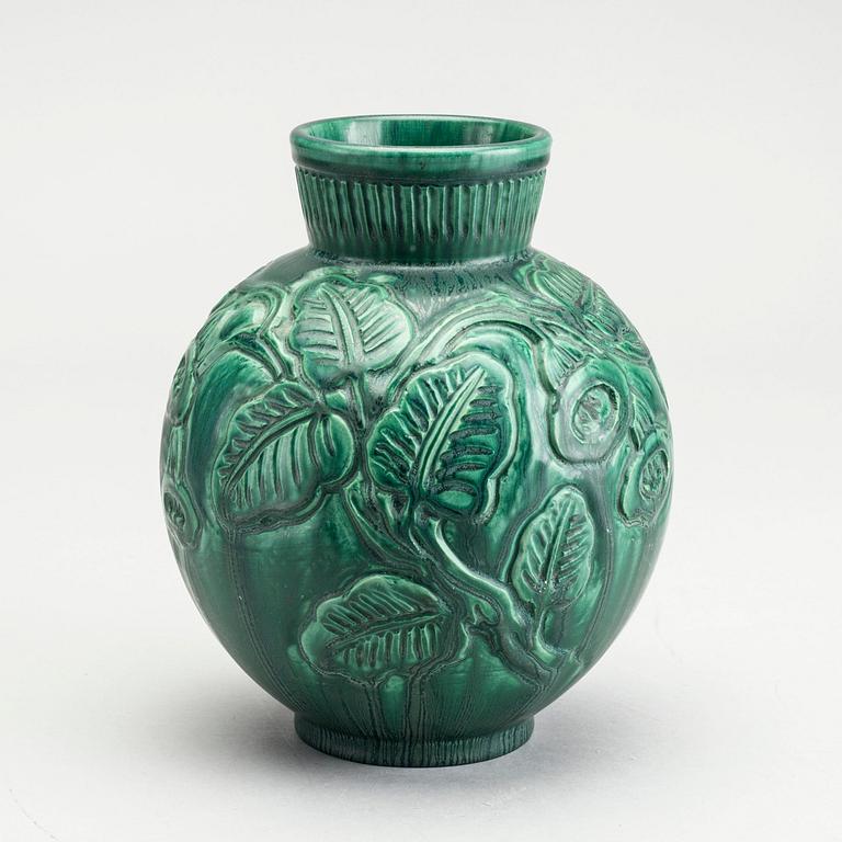 NILS EMIL LUNDSTRÖM, vas, stengods, Rörstrand.