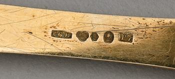 SKEDAR, 7 st, silver, Sverige 1900-tal. Tot vikt ca 130 gram.