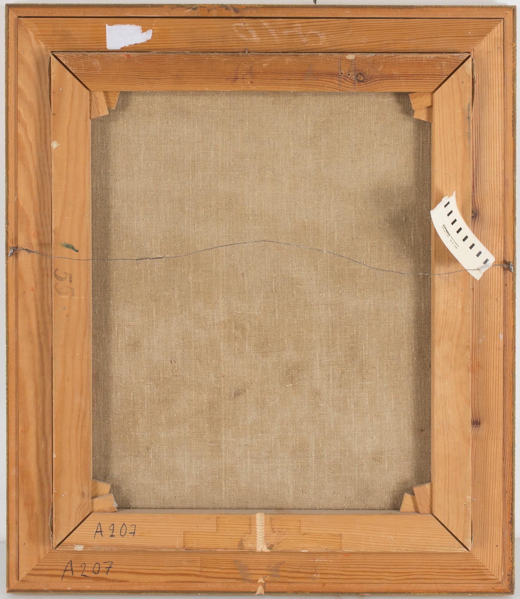 UNO WALLMAN, olja på duk, signerad och daterad 1956.