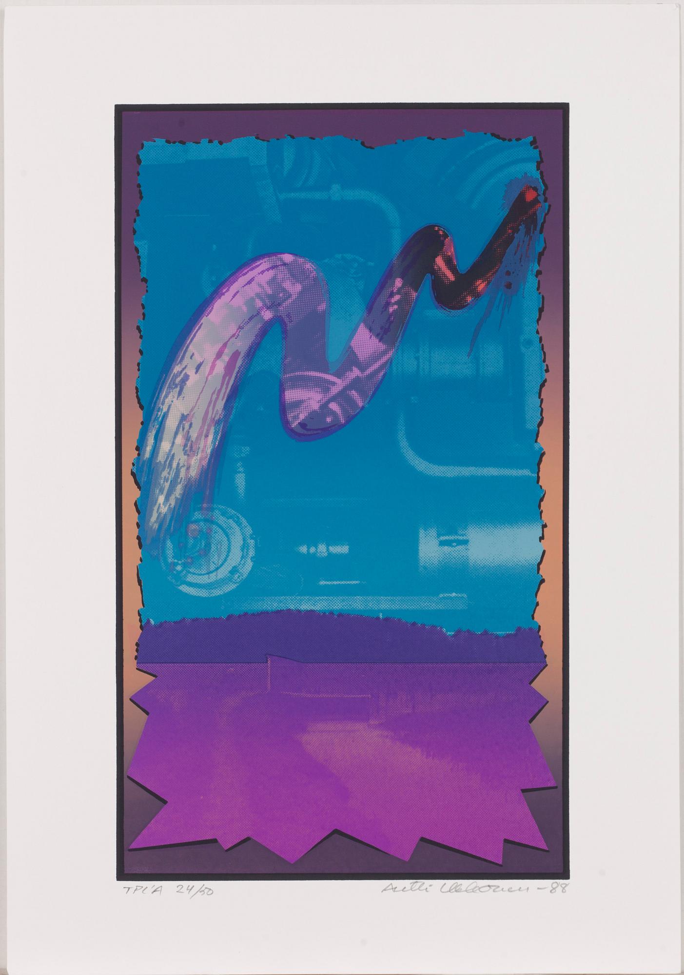 Portfolio of 10 prints, signed and dated 1987-88, numbered 24/50.