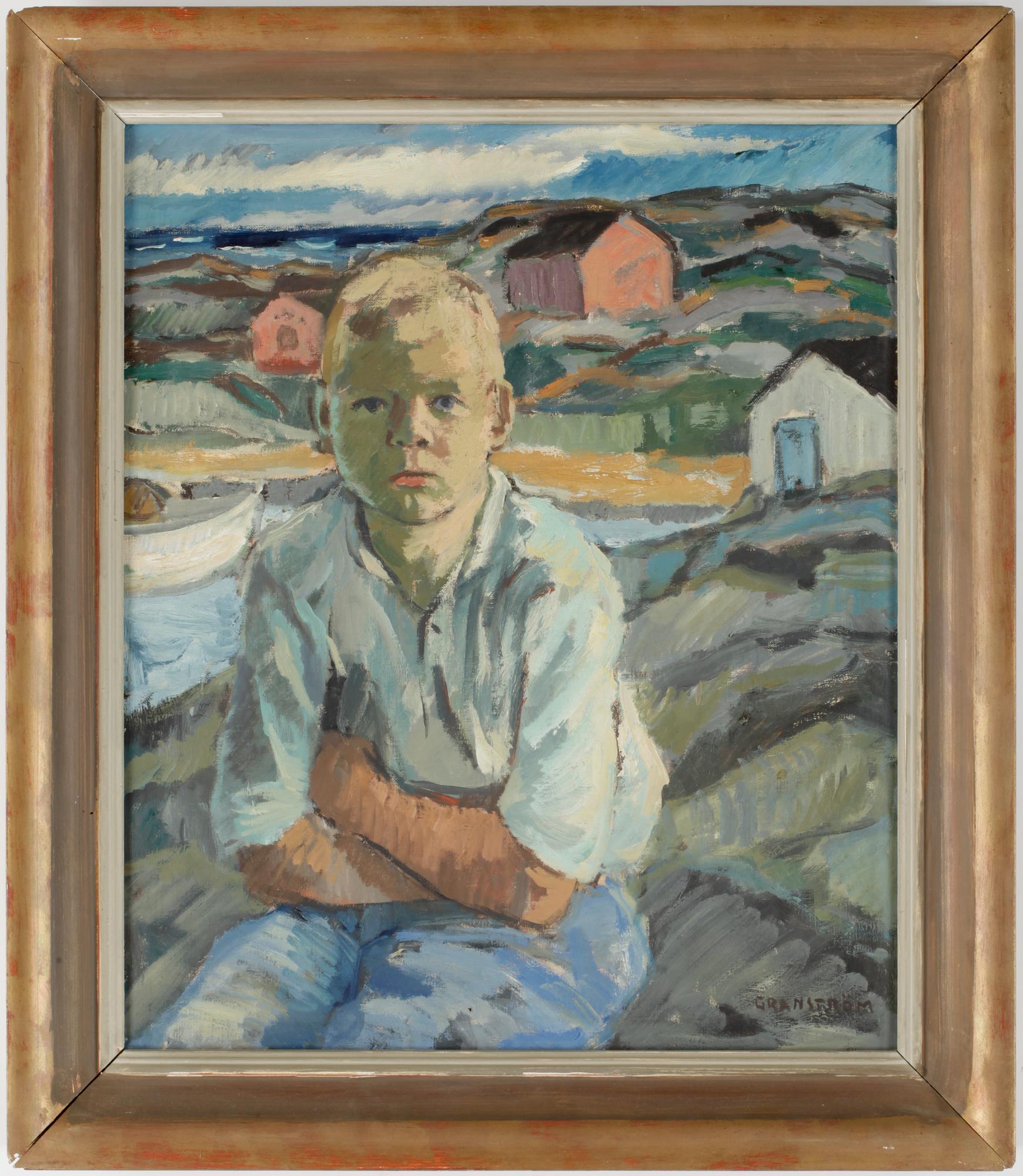 GÖSTA GRANSTRÖM, olja på duk, sign.
