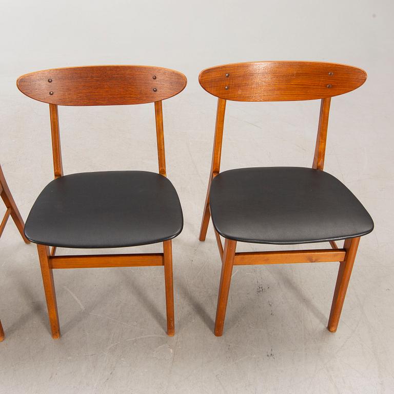 Chairs, Farstrup, 4 pcs, Denmark, 1960s.