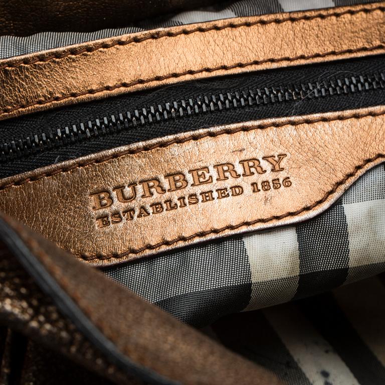 BURBERRY, "Warrior" bag.