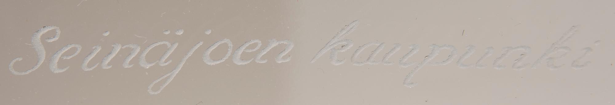 SKÅL, glas, Aalto-kukka, 3023-075, Alvar Aalto, Iittala/Nuutajärvi.