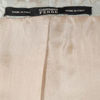 GIANFRANCO FERRÉ, a silk vest and body.