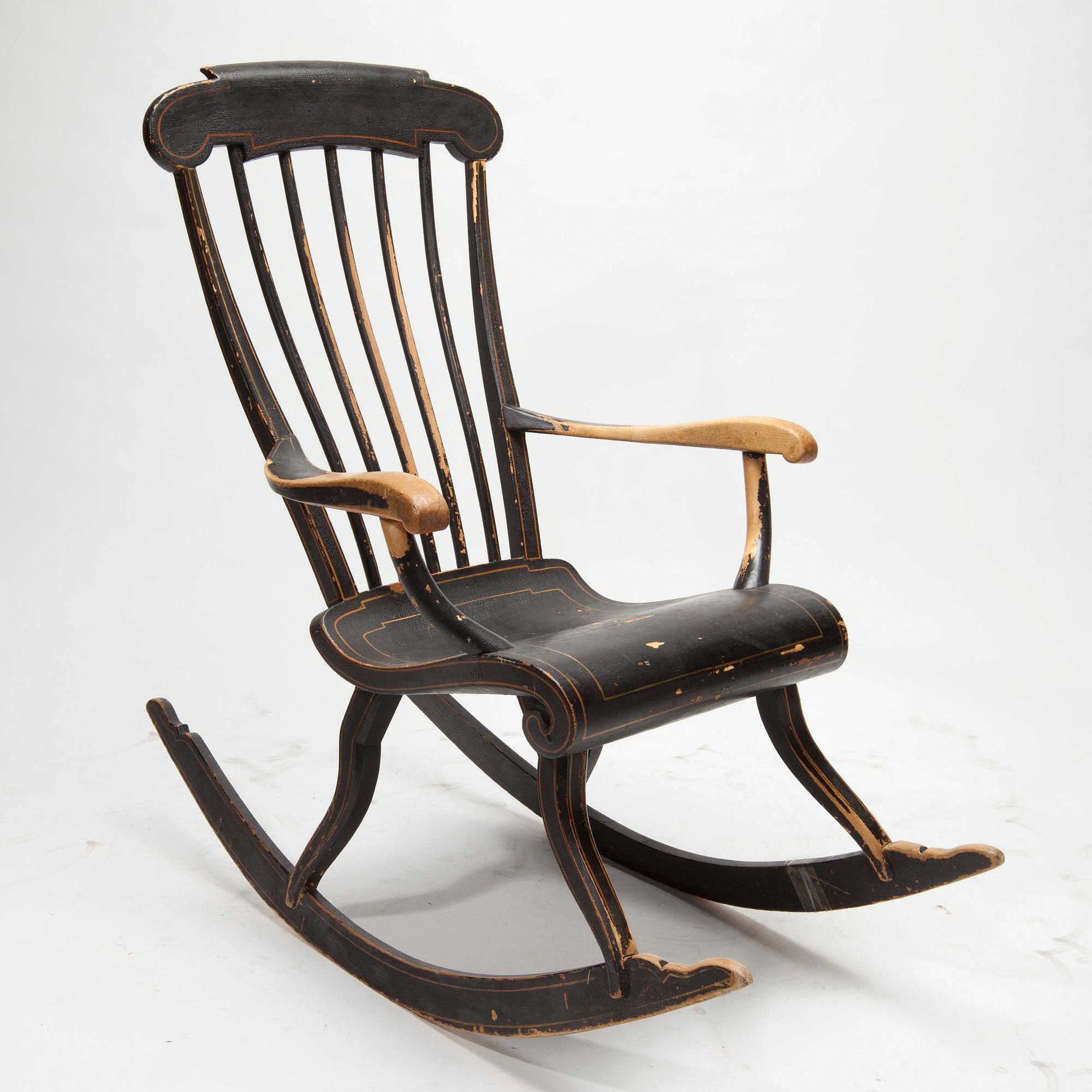 GUNGSTOL, barnstorlek, 1800-talets slut.