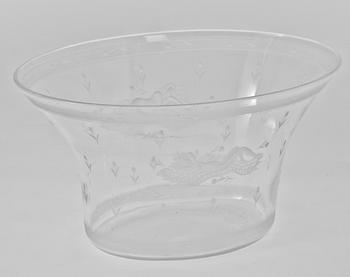 SKÅL, glas, Edward Hald, 1920/30-tal.