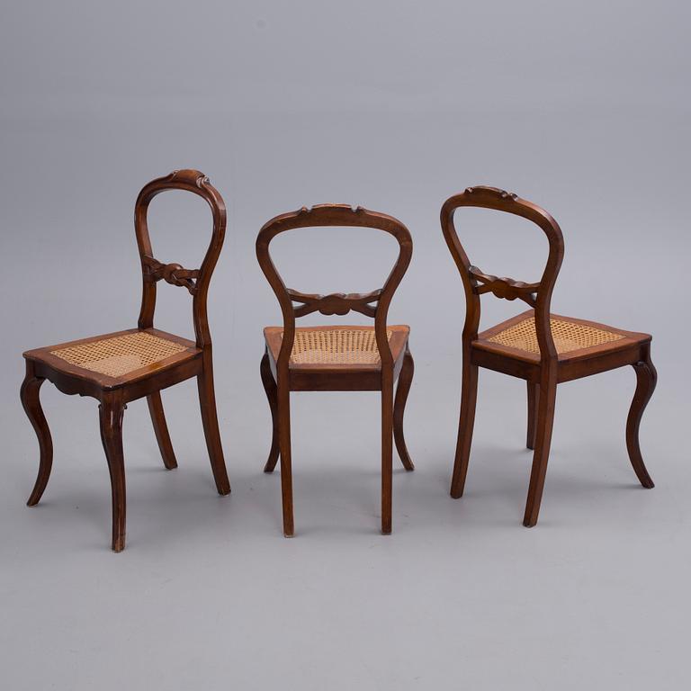 STOLAR, 6 st, rokokostil, 1800-talets slut.