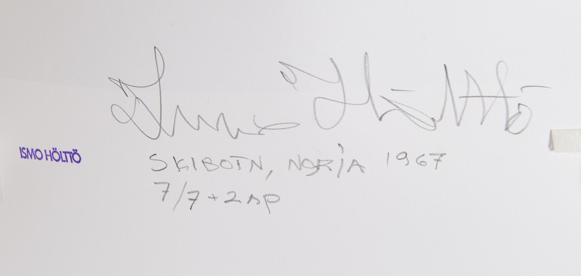 Ismo Hölttö, "Skibotn, Norway 1967".