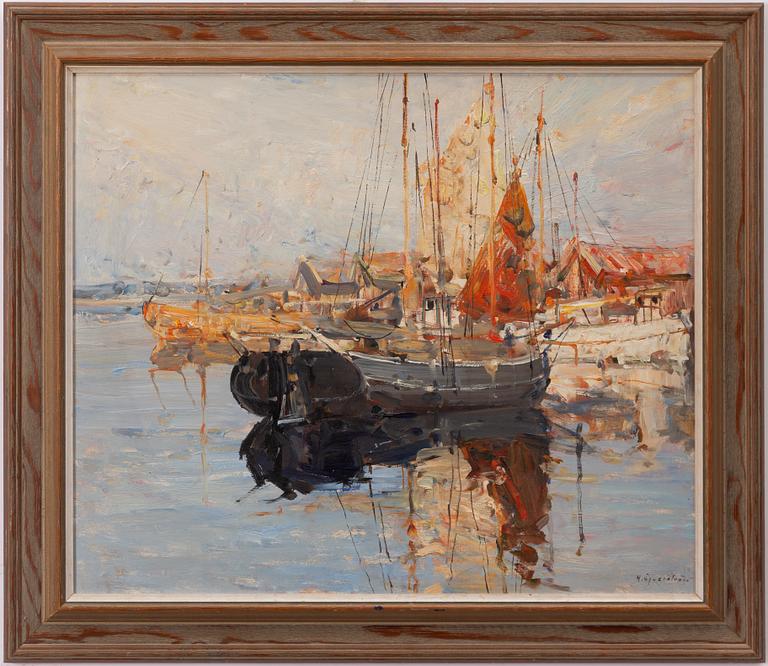 Hugo Löfving, Skärgårdshamn.