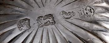 PARTI SILVER, 5 delar, vikt 409 g.