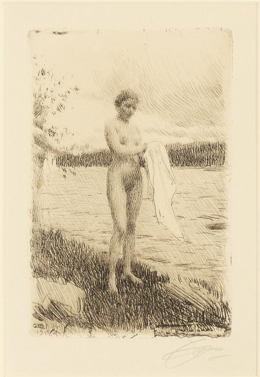 Anders Zorn, "Dalälven".
